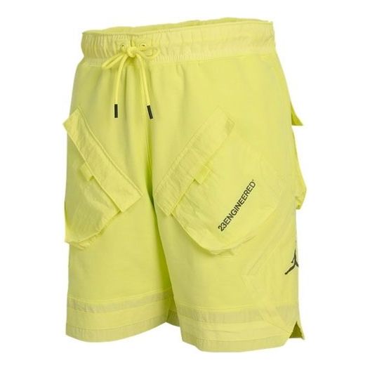 Air Jordan Sports Breathable Shorts Men s Yellow DA7203-745