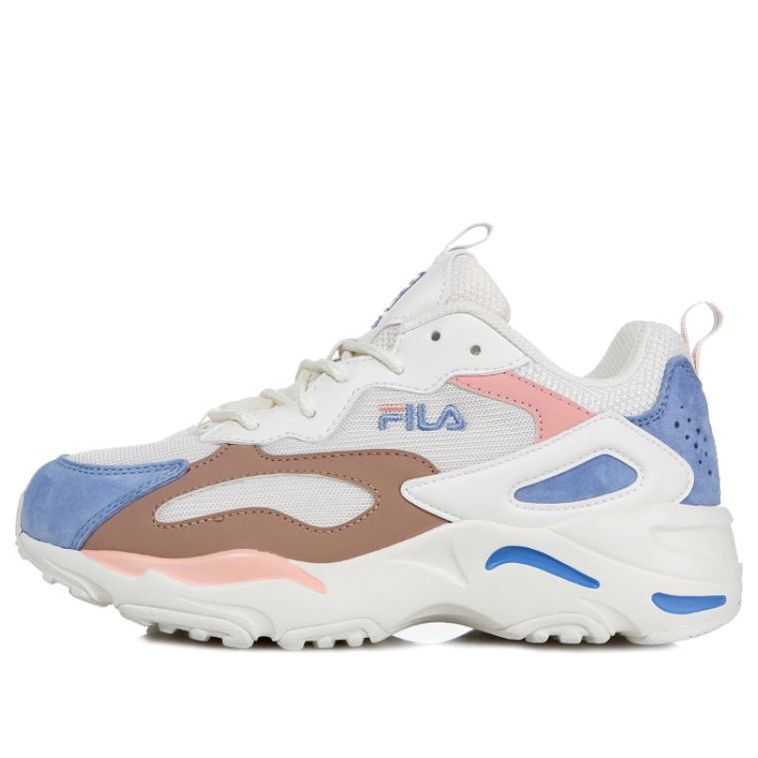 FILA Tracer Retro Running Shoes Brown/Blue/Pink 1IM00003_149