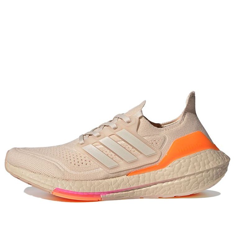 (WMNS) adidas UltraBoost 21 'Halo Ivory Ultra Pop' FZ1919