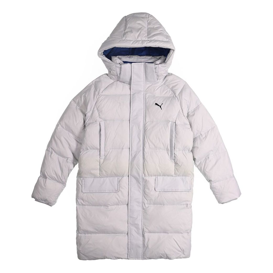 PUMA Long Cut Hoodie Coat 'Grey' 928652-02