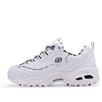 (WMNS) Skechers D'Lites 1.0 low Shoes GS White 149227-WBK