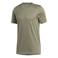 adidas Soccer/Football Training Sports Round Neck Short Sleeve Green FM2101