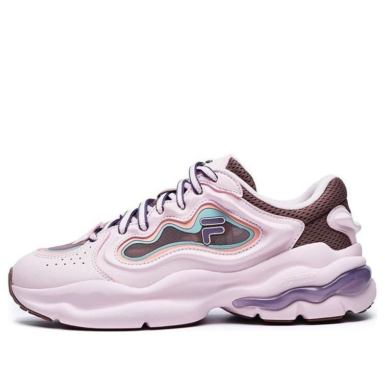 (WMNS) FILA FUSION Palatte Sneakers 'Pink Red' T12W231119FSA