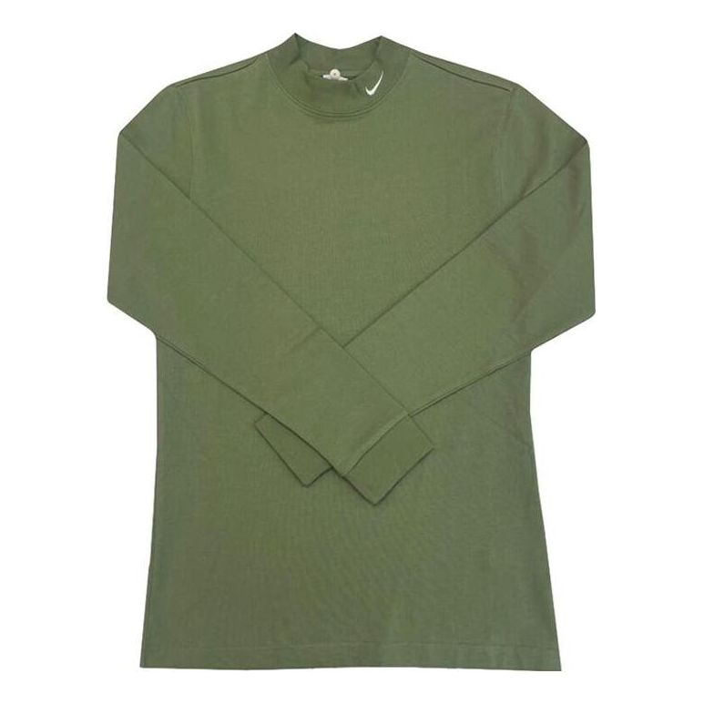 Nike AS M NL LS MOCK NECK SHIRT 'Green White' DX5869-386