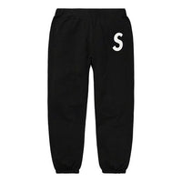 Supreme S Logo Sweatpants 'Black White' SUP-SS20-058
