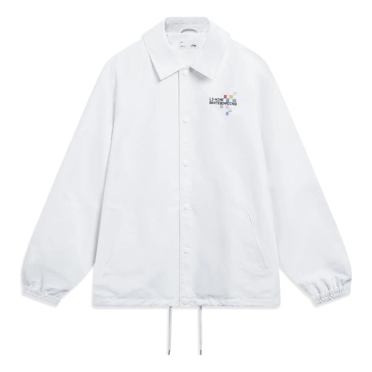 Li-Ning Skateboarding Graphic Loose Fit Jacket 'White' AFDT129-2