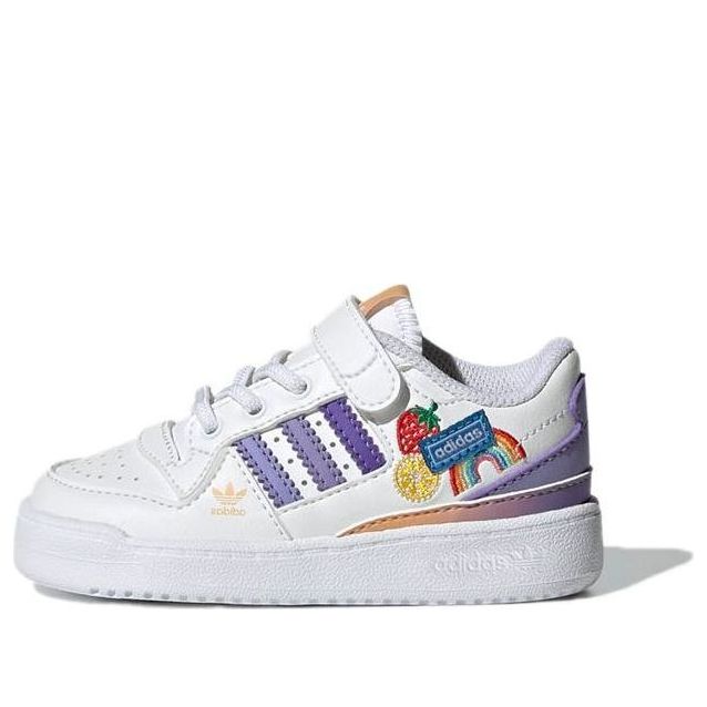 (TD) adidas Forum Low 'Fruits &amp; Rainbow Patches' GY8211