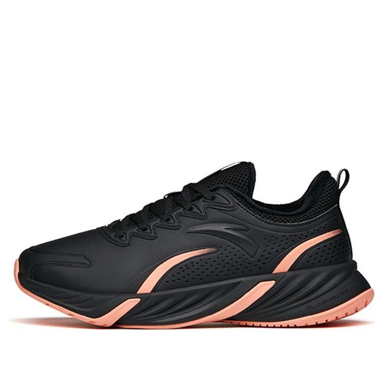 (WMNS) ANTA Running Series Low 'Black Pink' 122145523-8