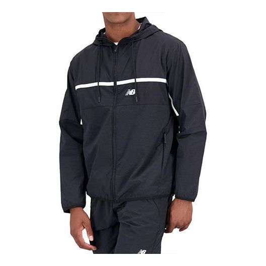 New Balance Athletics Remastered Woven Jacket 'Black' MJ31500-BK