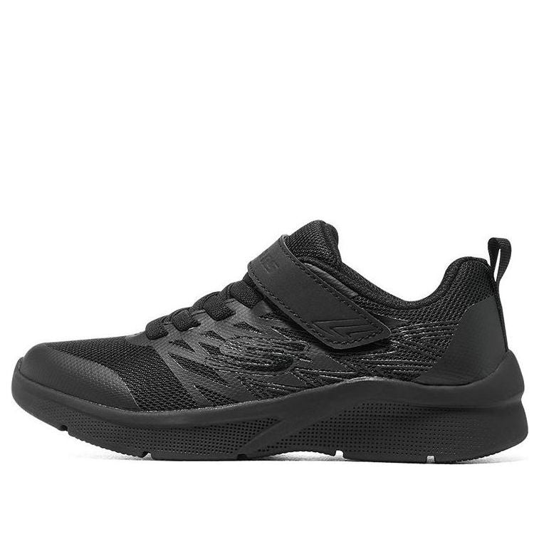(GS) Skechers Microspec - Never Late 'Core Black' 302617L-BBK