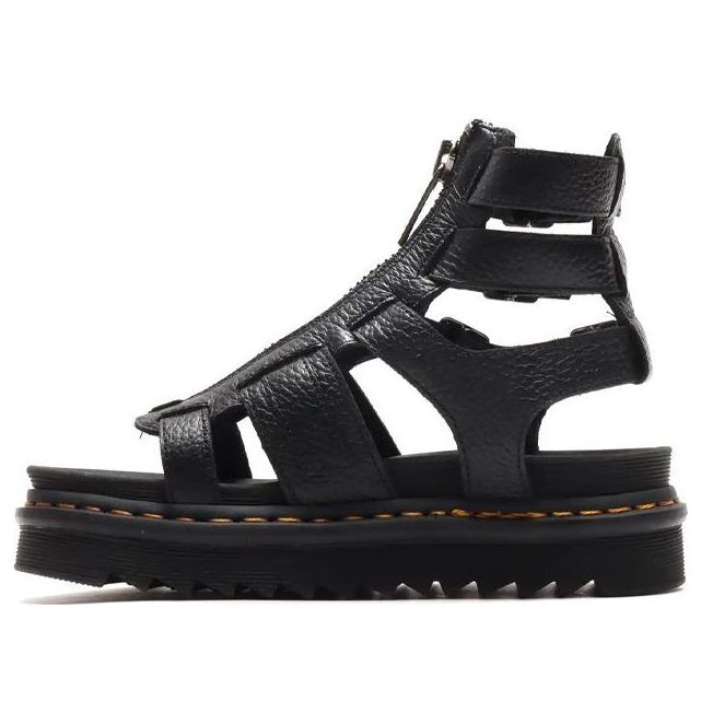 (WMNS) Dr. Martens Olson Platform Sandles Black 26561001