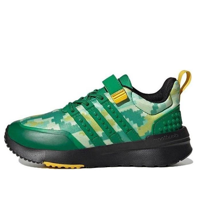 (PS) adidas Racer TR21 EL x LEGO 'Digi Camo - Green' HQ1325