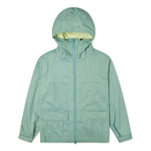 Men's Converse Pocket Casual Hooded Jacket Washed Blue 10021097-A03