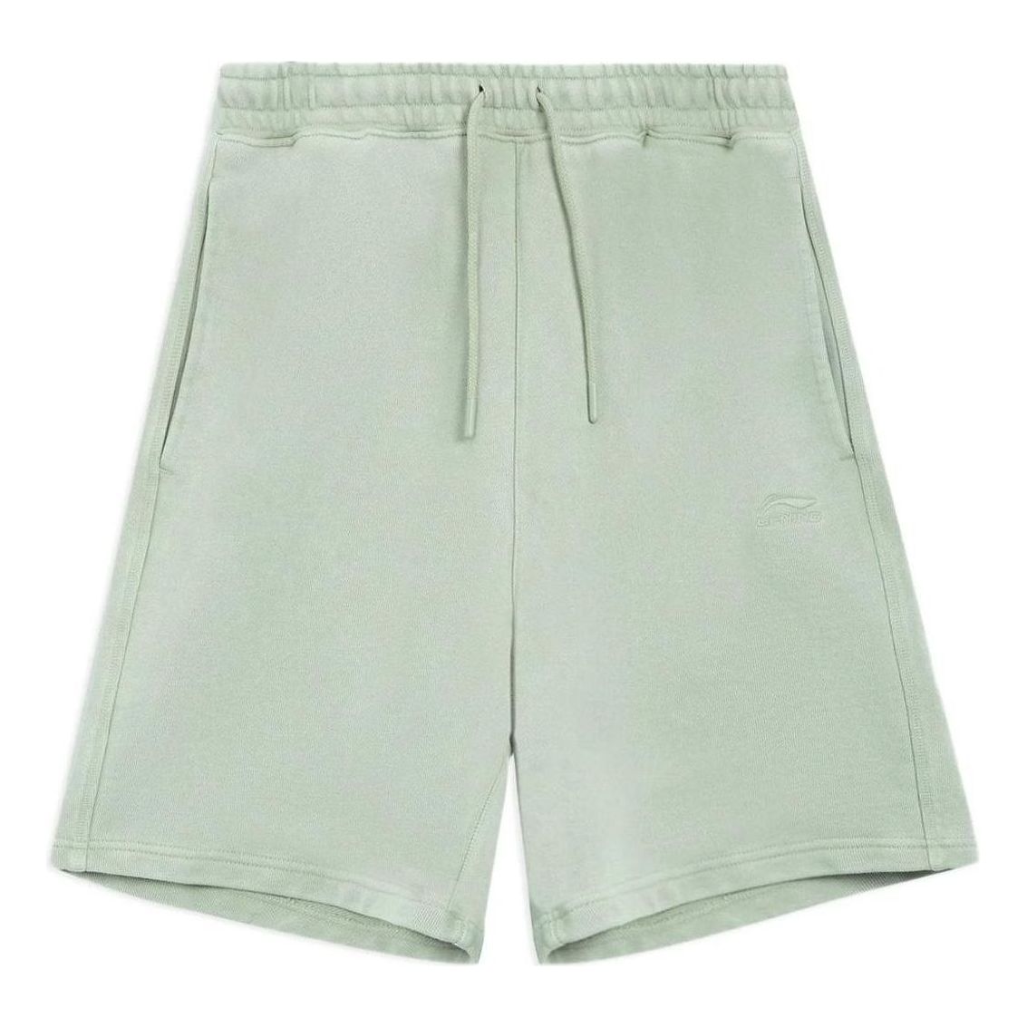 Li-Ning Embroidered Shorts 'Light Green' AKSS315-5