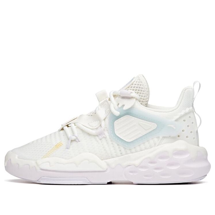 (WMNS) ANTA Badao Mid 'White Purple Blue' 122128084-2