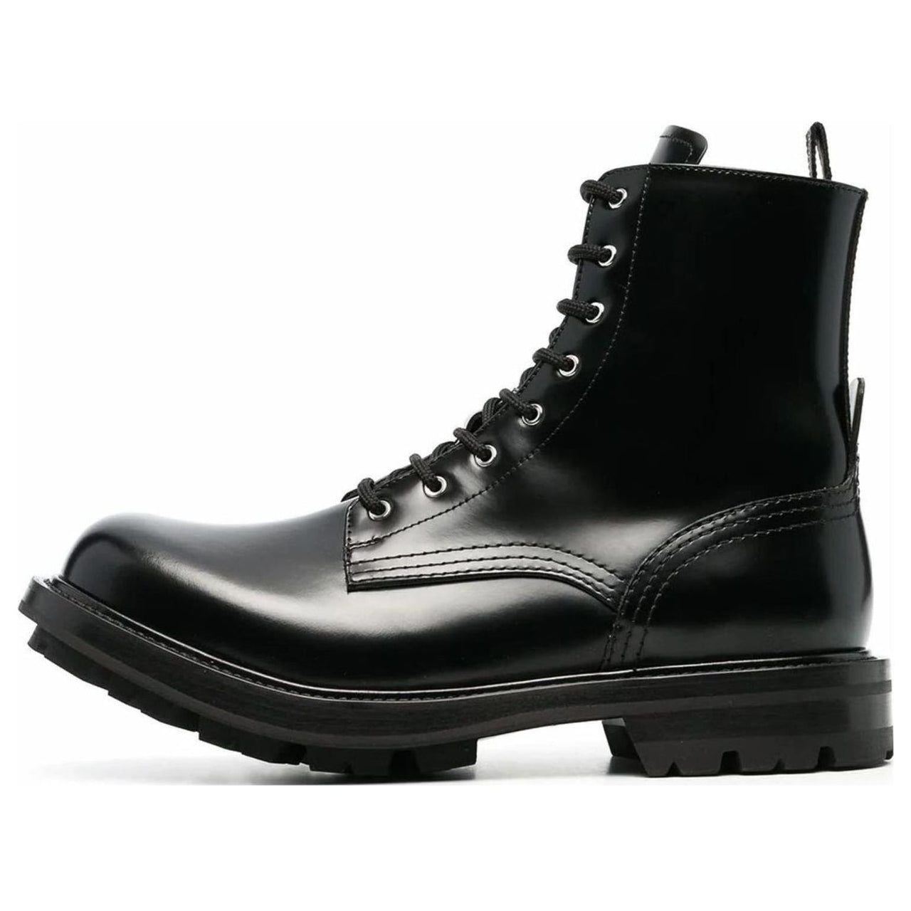 Alexander McQueen Worker Boot 'Black' 651621WHZ801000