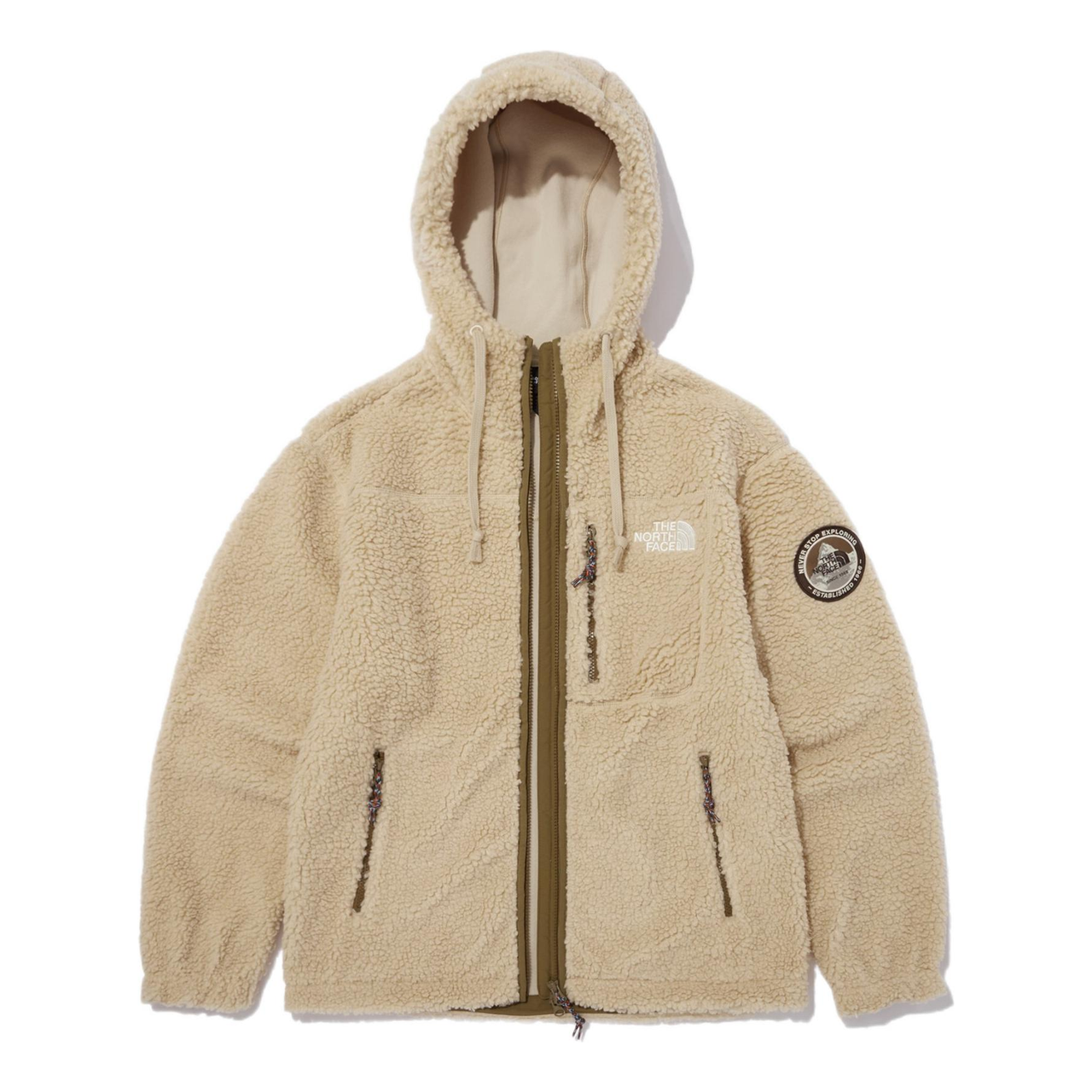 THE NORTH FACE Fleece Jacket 'Brown' NJ4FN57C