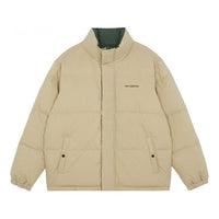New Balance Warm and Windproof Sports Down Jacket 'Beige Grey' AMJ14306-BEI