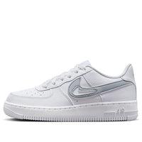 (GS) Nike Air Force 1 Low Cut Out 'Soft Grey' FQ2413-100