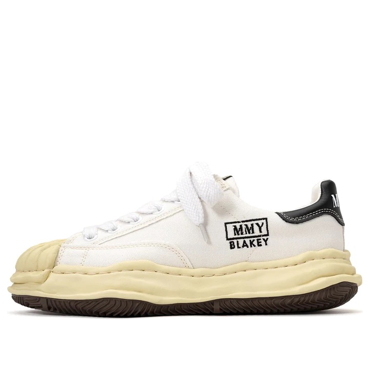 Maison MIHARA YASUHIRO BLAKEY VL OG Sole Canvas Low-top Sneaker 'White' A09FW732-WHT