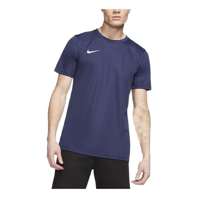 Men's Nike Dri-FIT Logo Printing Round Neck Pullover Short Sleeve Us Edition T-Shirt BV6708-410