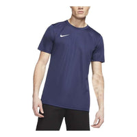 Men's Nike Dri-FIT Logo Printing Round Neck Pullover Short Sleeve Us Edition T-Shirt BV6708-410