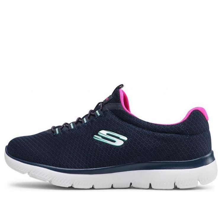 (WMNS) Skechers Summits Louvin 'Navy Pink' 12980-NVHP