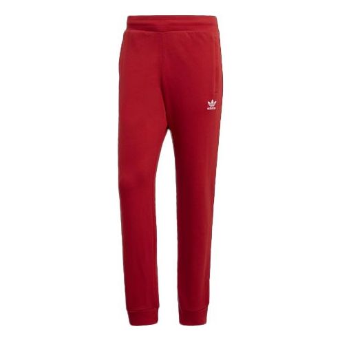 Men's adidas originals Red Sports Pants/Trousers/Joggers DX3618