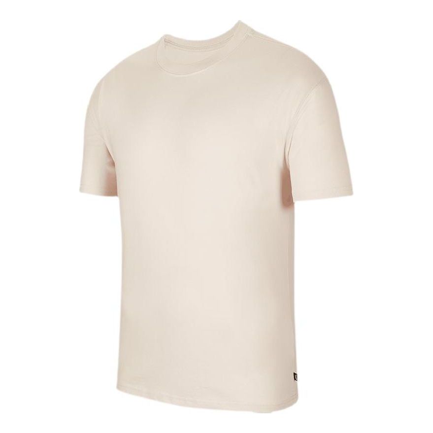 Nike Solid Color Loose Round Neck Short Sleeve Soft Orange DB9976-805
