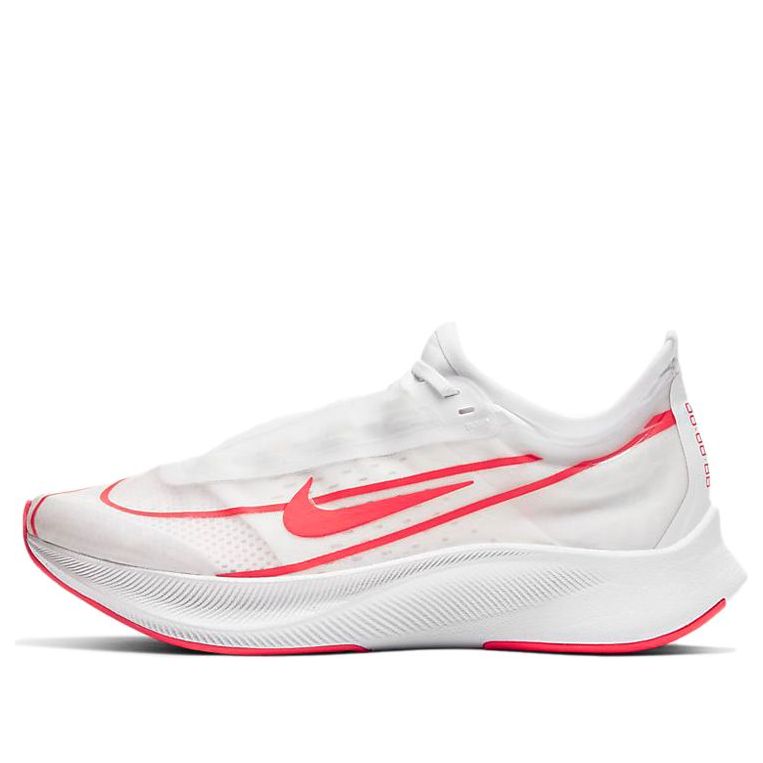 (WMNS) Nike Zoom Fly 3 'White Laser Crimson' AT8241-101