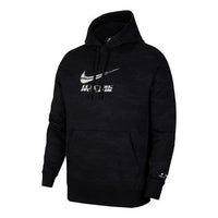 Nike Sportswear Casual Sports Logo Alphabet Printing Black DJ4860-010