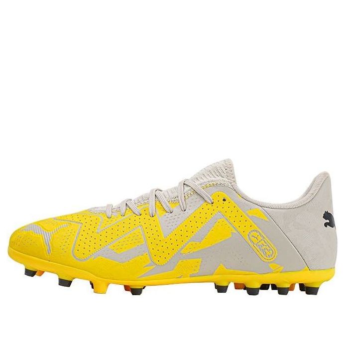 PUMA Future Play MG Comfort Lightweight Cleats 'Yellow Grey' 107380-04