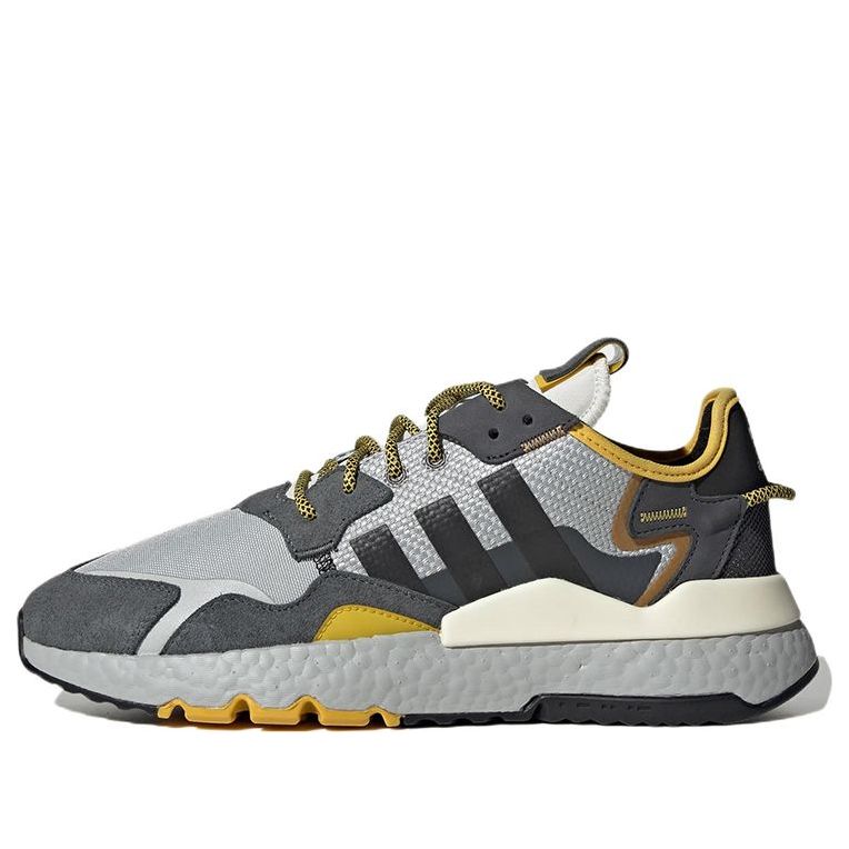 adidas originals Nite Jogger 'Cream Grey Black Yellow' GY0019