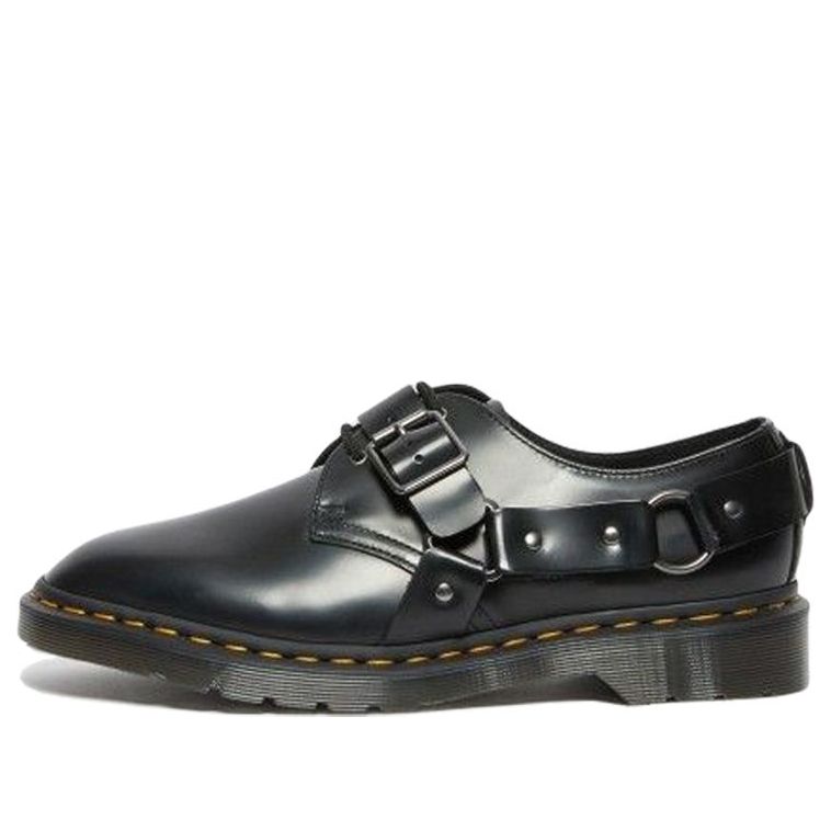 Dr. Martens Henree Polished Smooth Leather Buckle 'Black' 27488001