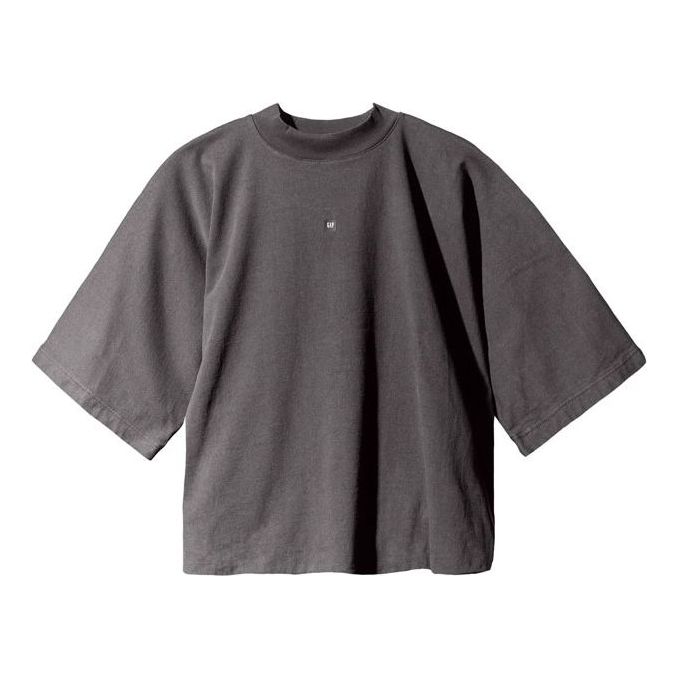YEEZY Gap Logo No Seam T-Shirt 'Dark Grey' YEEZY-SS22-124