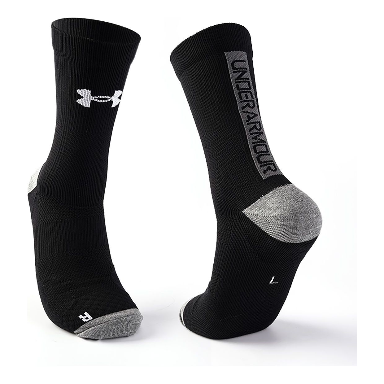 Under Armour Soccer Socks 'Black Grey' 22610202-071