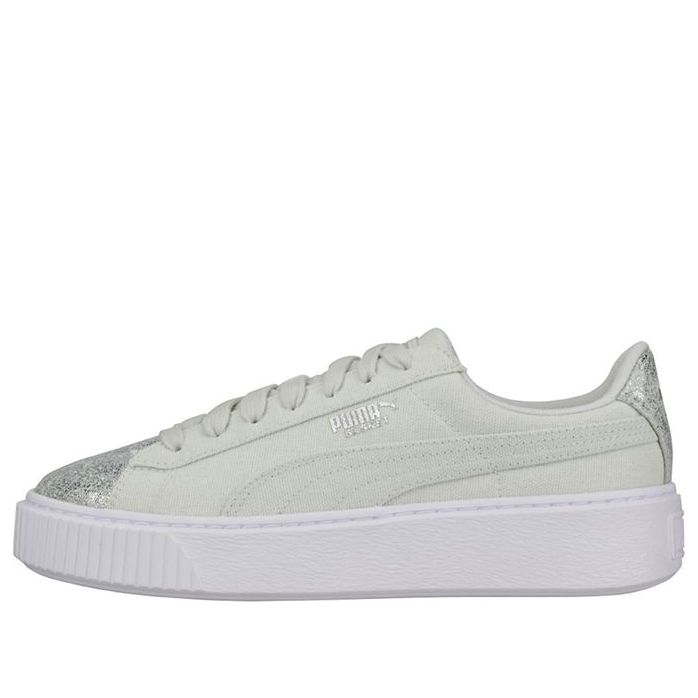 (WMNS) PUMA Basket Platform 'Peppermint Green' 366494-03