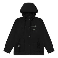 (WMNS) Vans Cargo Multiple Pockets Hooded Jacket Black VN0A7PZUBLK