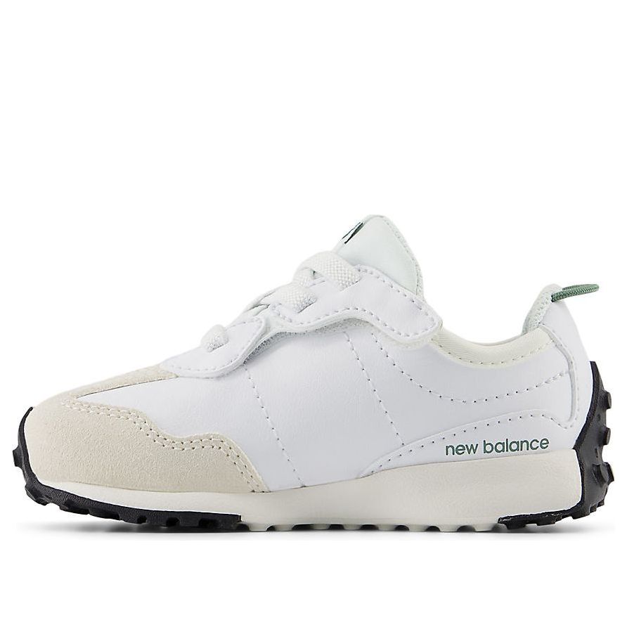 (TD) New Balance 327 New-B Hook & Loop 'White Dark Juniper' NW327SJ