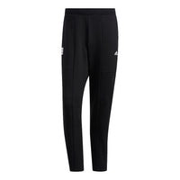 Men's adidas Wj Kn Warm Pnt Small Logo Sports Pants/Trousers/Joggers Black H39281