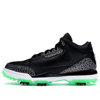 Air Jordan 3 Retro Golf 'Black Green Glow' AJ3783-001