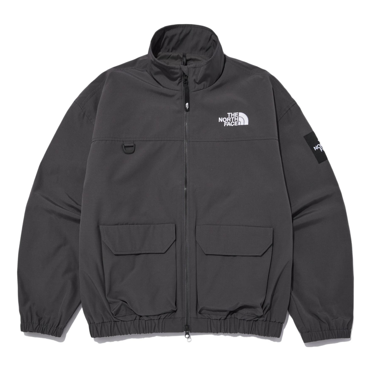 THE NORTH FACE FW22 Logo Crop Jacket 'Grey' NJ3BN51L