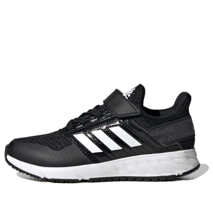 (GS) adidas FortaFaito EL J 'Black White' FX0940