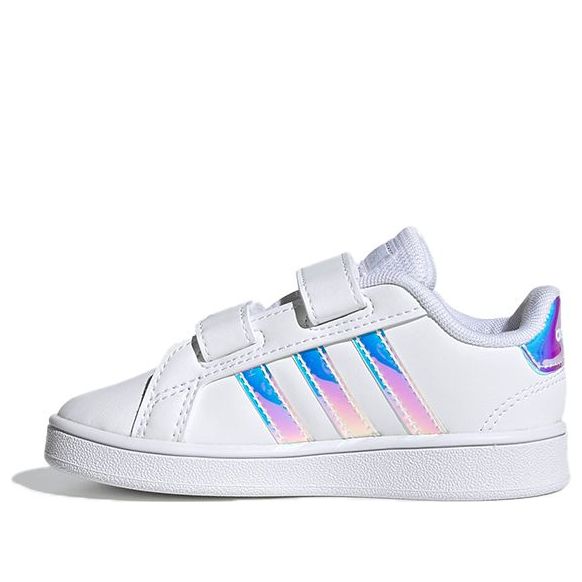 (TD) adidas Grand Court I 'White Iridescent' FW1276