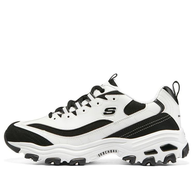 Skechers DLites 1.0 'White Black' 894129-WBK