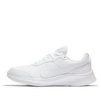 (GS) Nike Varsity Leather 'Triple White' CN9146-101
