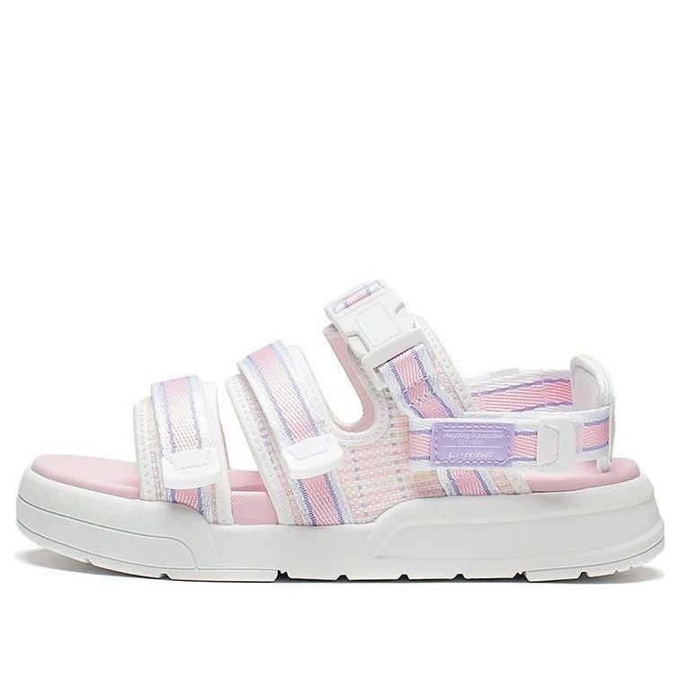 (WMNS) Li-Ning Coca Sandals 'White Lavender Pink' AGUS004-1