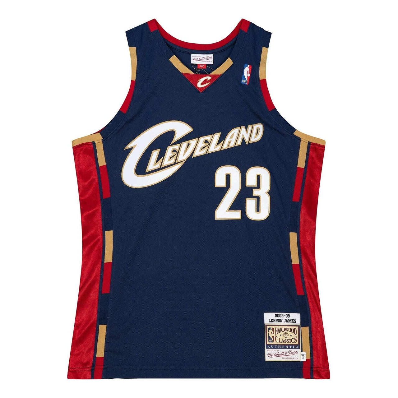Mitchell & Ness NBA Lebron James Cleveland Cavaliers 2008/09 Jersey #23 AJY4CP19126-CCANAVY08LJA