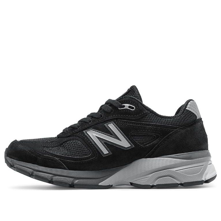 (WMNS) New Balance 990v4 Made In USA 'Black Silver' W990BK4