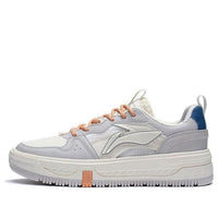 (WMNS) Li-Ning Xingchuan V2 Skate Shoes 'Grey White Orange' AGCT144-3